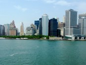 Ausblick auf die Skyline von NYC