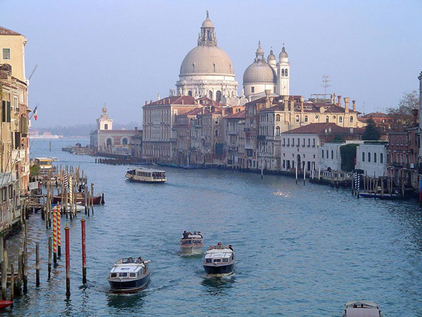 Venedig - Canale Grande mit Markusdom